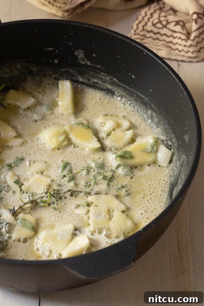 Mix all the ingredients together in a saute pan