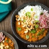 Irresistible Red Lentil Curry Recipe (Gluten Free & Vegan!) #ASpicyPerspective #curry #thai #glutenfree #vegan