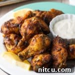 Crispy Baked Lemon Pepper Wings Recipe