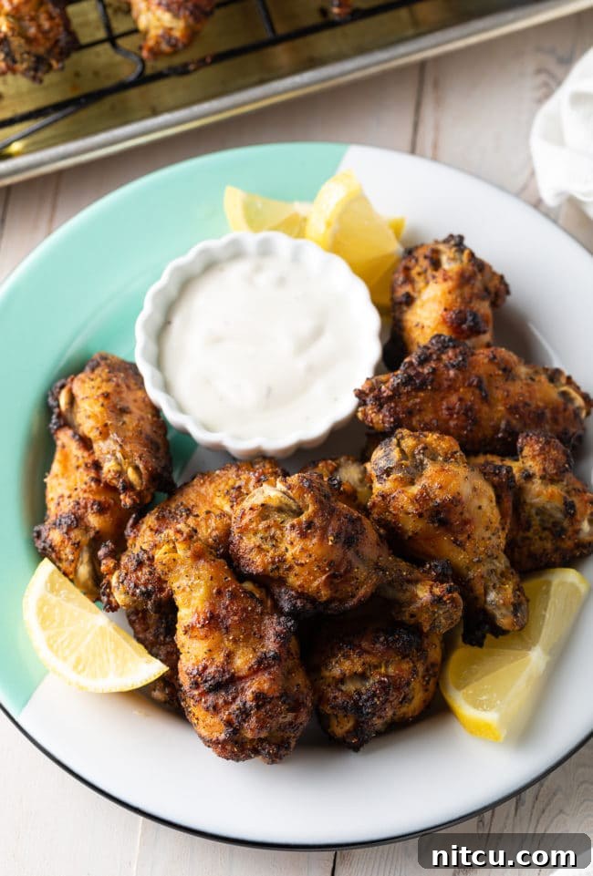 How to make perfectly crispy lemon pepper wings in the oven