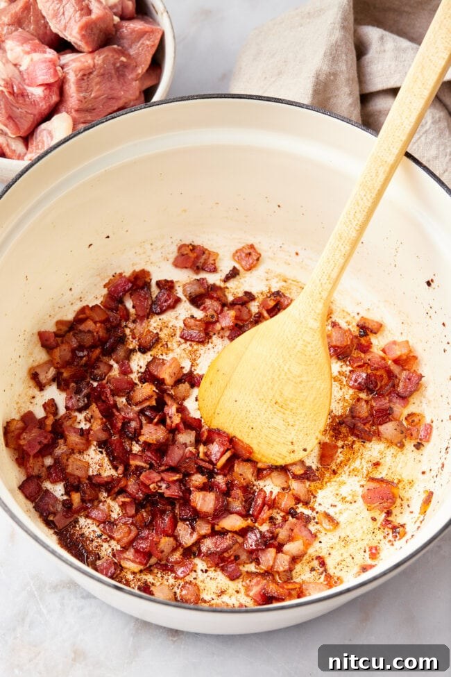 Ingredients needed for deer meat stew.