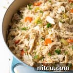 Easy Chicken and Rice Recipe, a heartwarming southern classic.