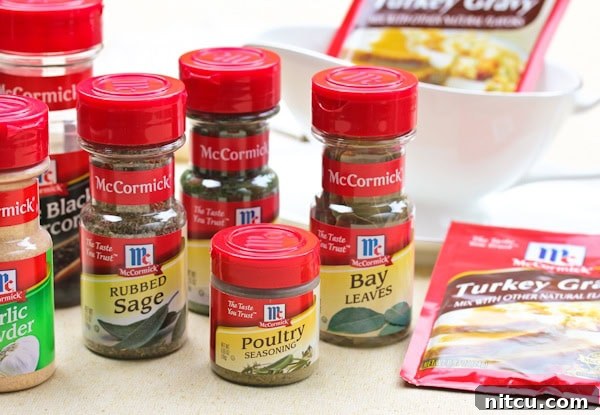 spices for gravy