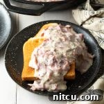 Chipped Beef on Toast