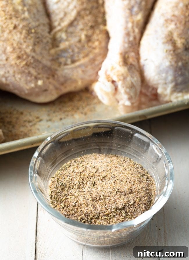 spice rub for spatchcock turkey