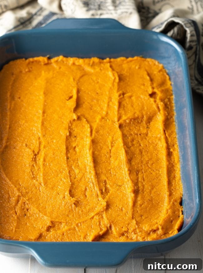 smooth casserole for Thanksgiving