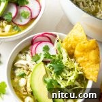 chicken pozole verde recipe