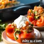 Keto Taco Stuffed Peppers