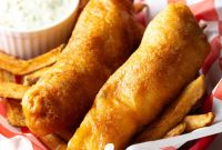 Crispy Pan-Fried Fish with Lemon Butter Sauce
