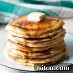 Buttermilk Pancake Mix used to make perfect buttermilk pancakes