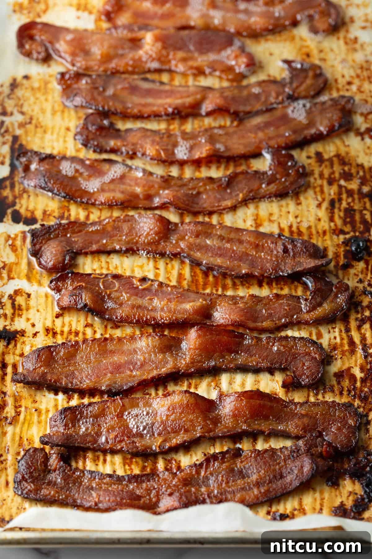 bacon in the oven